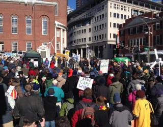 Over 300 Rally in Support of Cape Wind